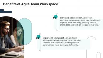 Agile Team Workspace Powerpoint Presentation And Google Slides ICP Engaging Colorful