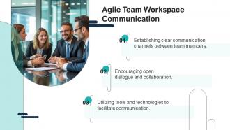 Agile Team Workspace Powerpoint Presentation And Google Slides ICP Pre-designed Colorful