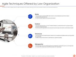 Agile techniques offered by law organization agile legal management it