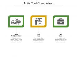 Agile tool comparison ppt powerpoint presentation professional influencers cpb