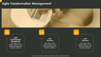 Agile Transformation Management In Powerpoint And Google Slides Cpb