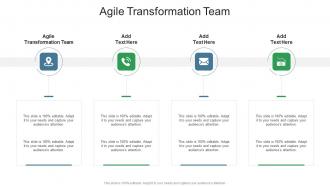 Agile Transformation Team In Powerpoint And Google Slides Cpb