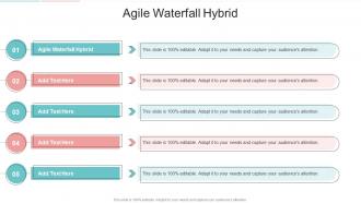 Agile Waterfall Hybrid In Powerpoint And Google Slides Cpb