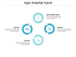 Agile waterfall hybrid ppt powerpoint presentation infographic template example file cpb