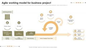 Agile Working Model For Business Project
