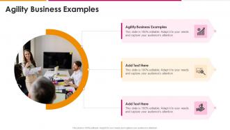 Agility Business Examples In Powerpoint And Google Slides Cpb
