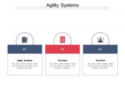 Agility systems ppt powerpoint presentation portfolio template cpb