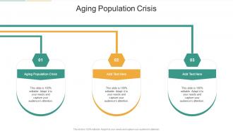 Aging Population Crisis In Powerpoint And Google Slides Cpb