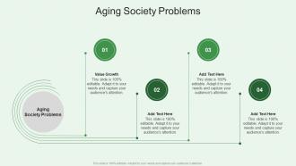 Aging Society Problems In Powerpoint And Google Slides Cpb