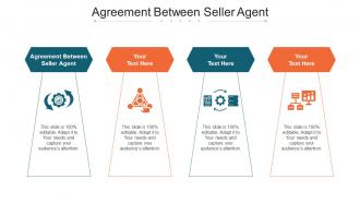 Agreement Between Seller Agent Ppt Powerpoint Presentation Ideas Pictures Cpb