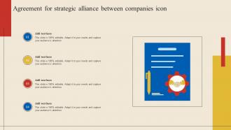 Agreement For Strategic Alliance Between Companies Icon