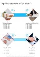Agreement For Web Design Proposal One Pager Sample Example Document