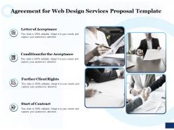 Agreement for web design services proposal template ppt powerpoint pictures