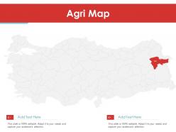 Agri map powerpoint presentation ppt template