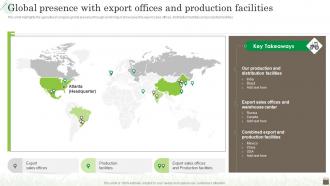 Agribusiness Company Profile Global Presence With Export Offices And Production Facilities