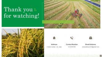 Agribusiness Company Profile Powerpoint Presentation Slides