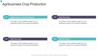 Agribusiness Crop Production In Powerpoint And Google Slides Cpb