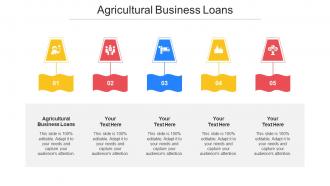 Agricultural Business Loans Ppt Powerpoint Presentation Pictures Background Cpb