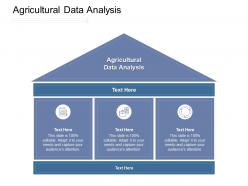 Agricultural data analysis ppt powerpoint presentation file shapes cpb