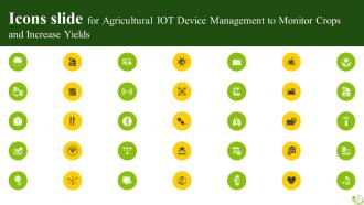 Agricultural IoT Device Management To Monitor Crops And Increase Yields Complete Deck IoT CD V Adaptable Colorful