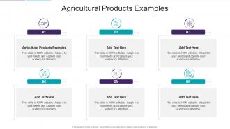 Agricultural Products Examples In Powerpoint And Google Slides Cpb