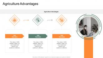 Agriculture Advantages In Powerpoint And Google Slides Cpb
