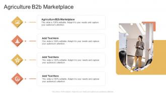 Agriculture B2b Marketplace In Powerpoint And Google Slides Cpb