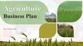 Agriculture Business Plan Powerpoint Presentation Slides