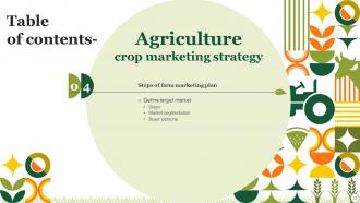 Agriculture Crop Marketing Strategy Powerpoint Presentation Slides Strategy CD V Content Ready Best