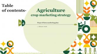 Agriculture Crop Marketing Strategy Powerpoint Presentation Slides Strategy CD V Unique Good