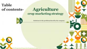 Agriculture Crop Marketing Strategy Powerpoint Presentation Slides Strategy CD V Editable Good