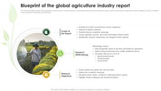 Agriculture Industry Report Outlook Blueprint Of The Global Agriculture Industry Report IR SS