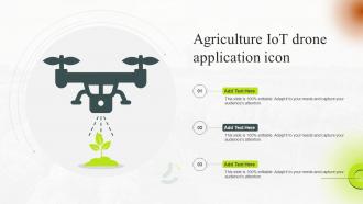 Agriculture IoT Drone Application Icon