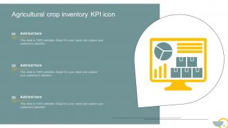 Agriculture KPI Powerpoint PPT Template Bundles Pre-designed Best