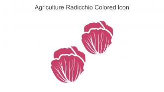Agriculture Radicchio Colored Icon In Powerpoint Pptx Png And Editable Eps Format