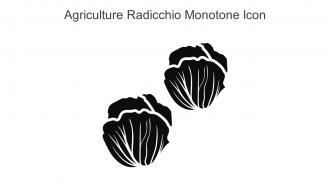 Agriculture Radicchio Monotone Icon In Powerpoint Pptx Png And Editable Eps Format