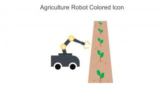 Agriculture Robot Colored Icon In Powerpoint Pptx Png And Editable Eps Format