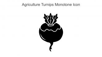 Agriculture Turnips Monotone Icon In Powerpoint Pptx Png And Editable Eps Format
