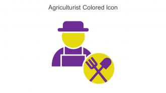 Agriculturist Colored Icon In Powerpoint Pptx Png And Editable Eps Format