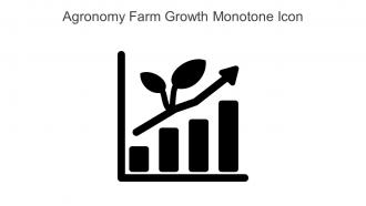 Agronomy Farm Growth Monotone Icon In Powerpoint Pptx Png And Editable Eps Format
