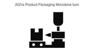 AGVs Product Packaging Monotone Icon In Powerpoint Pptx Png And Editable Eps Format
