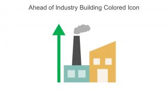 Ahead Of Industry Building Colored Icon In Powerpoint Pptx Png And Editable Eps Format