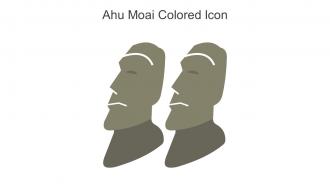 Ahu Moai Colored Icon In Powerpoint Pptx Png And Editable Eps Format