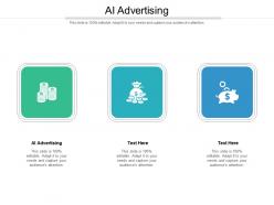 Ai advertising ppt powerpoint presentation show influencers cpb