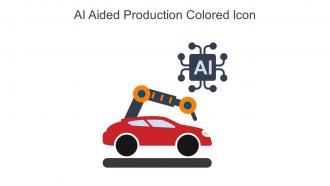 AI Aided Production Colored Icon In Powerpoint Pptx Png And Editable Eps Format