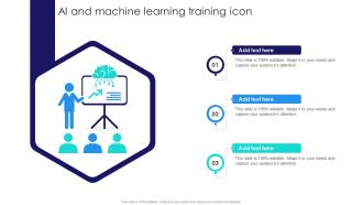 AI And Machine Learning Training Icon