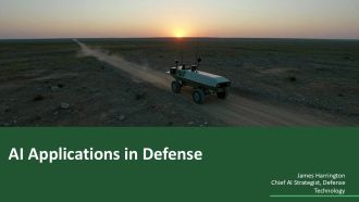 AI Applications In Defense PPT Outline VA