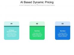 Ai based dynamic pricing ppt powerpoint presentation model slide download cpb