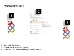 58861321 style circular zig-zag 5 piece powerpoint presentation diagram infographic slide