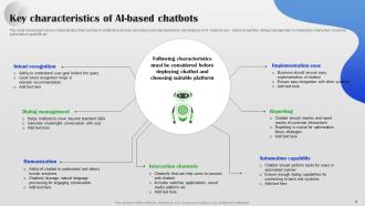 AI Chatbot For Different Industries And Business Departments Powerpoint Presentation Slides AI CD Idea Compatible